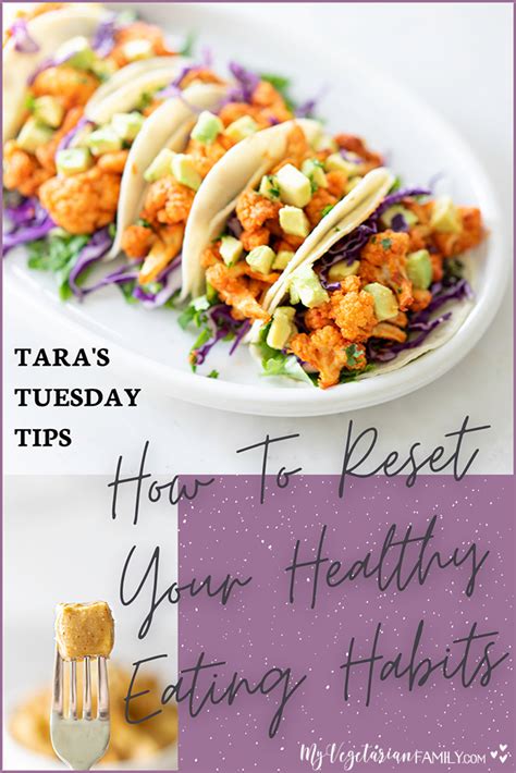 how to restart healthy eating habits.